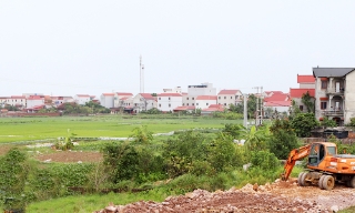 Điều chỉnh quyết định giao đất dự án khu dân cư phân khu I, thị trấn Chũ